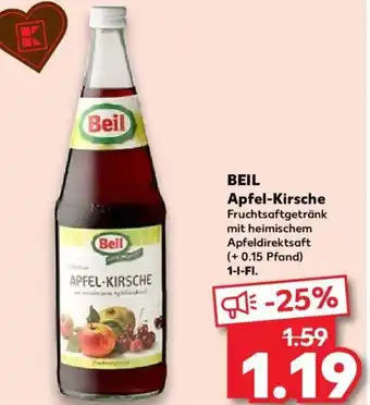 Kaufland BEIL Apfel-Kirsche 1-L-FI. Angebot