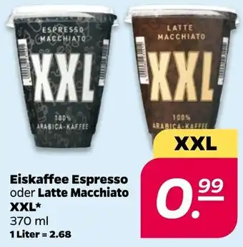 NETTO Eiskaffee Espresso oder Latte Macchiato XXL* 370 ml Angebot