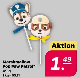NETTO Marshmallow Pop Paw Patrol 45 g Angebot