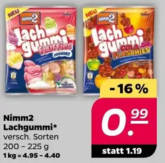 NETTO Nimm2 Lachgummi 200 - 225 g Angebot