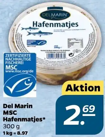 NETTO Del Marin MSC Hafenmatjes* 300 g Angebot