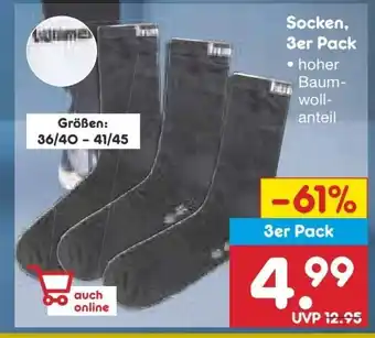 Netto Marken-Discount hummel Socken, 3er Pack Angebot