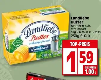 Elli Markt Landliebe Butter 250g Angebot