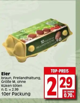 Elli Markt Eier 10er Packung Angebot