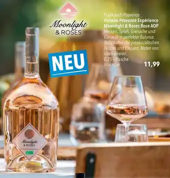CITTI Markt Victoire Provence Expérience Moonlight & Roses Rose AOP trocken 750ml Angebot