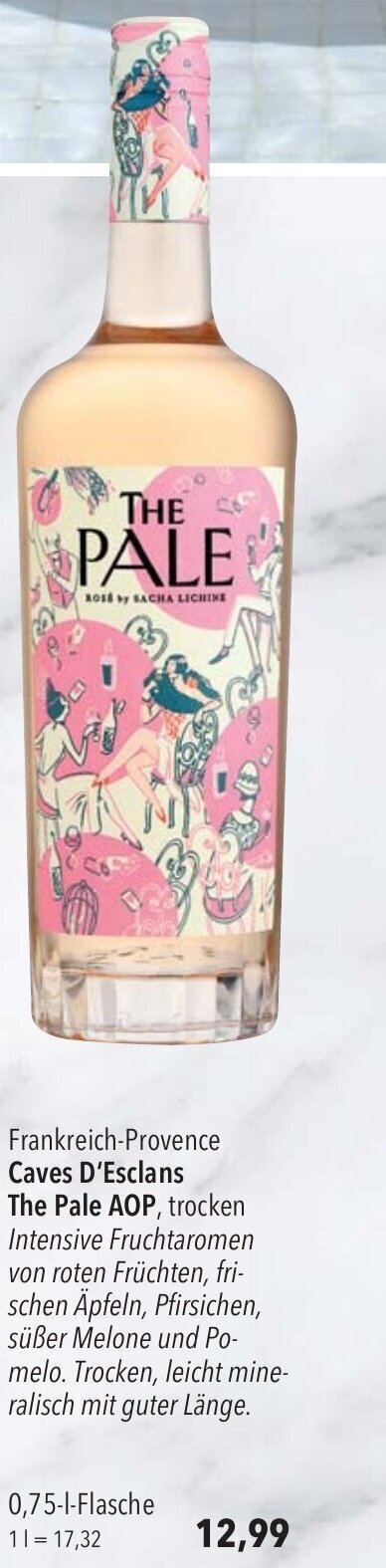 CITTI Markt Caves D'Esclans The Pale AOP, trocken 750ml Angebot