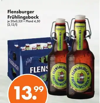 Trink und Spare Flensburger Frühlingsbock 20x0,33L Angebot