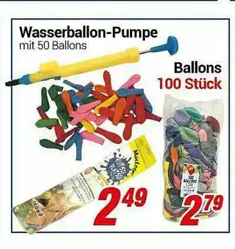 CENTERSHOP Wasserballon-pumpe Angebot