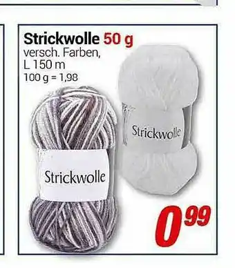 CENTERSHOP Strickwolle 50 G Angebot