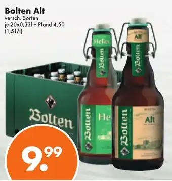 Trink und Spare Bolten Alt 20x0,33L Angebot
