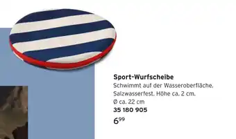 Tchibo Sport-Wurfscheibe Angebot