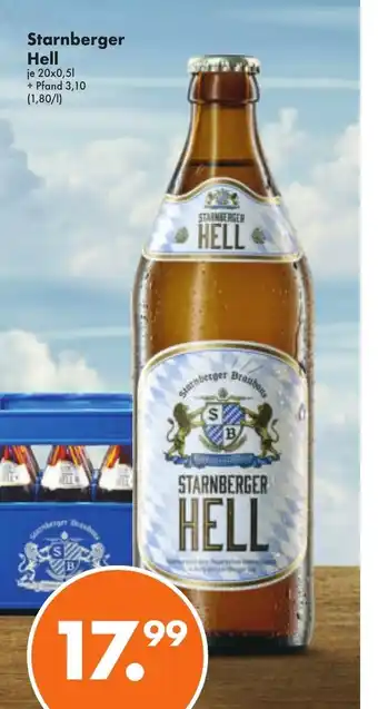 Trink und Spare Starnberger Hell 20x0,5L Angebot