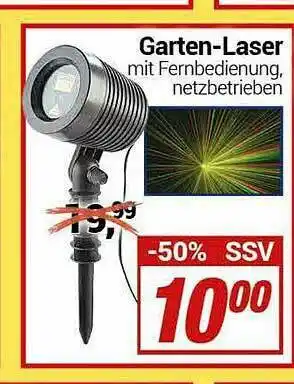 CENTERSHOP Garten-laser Angebot