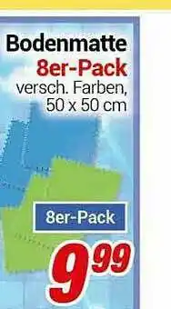 CENTERSHOP Bodenmatte 8er Pack Angebot