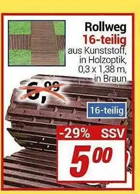 CENTERSHOP Rollweg 16 Teilig Angebot