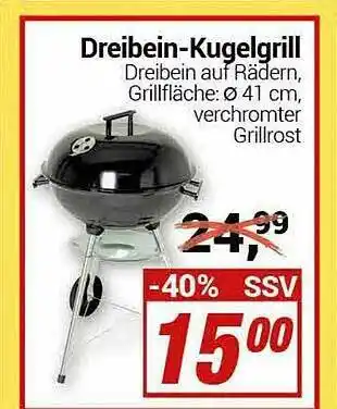 CENTERSHOP Dreibein-kugelgrill Angebot