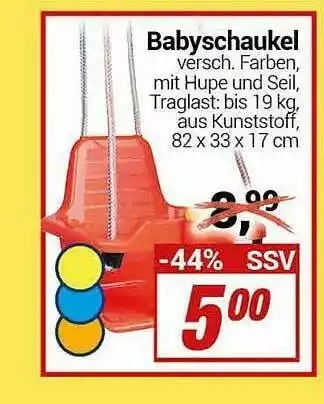 CENTERSHOP Babyschaukel Angebot