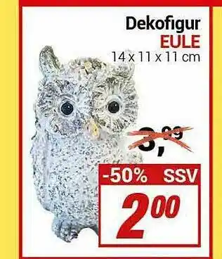 CENTERSHOP Dekofigur Eule Angebot