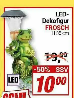 CENTERSHOP Led Dekofigur Frosch Angebot