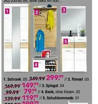 Möbel Boss Schrank, Paneel Angebot