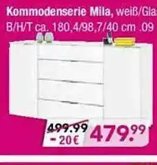 Möbel Boss Kommodenserie Mila Angebot