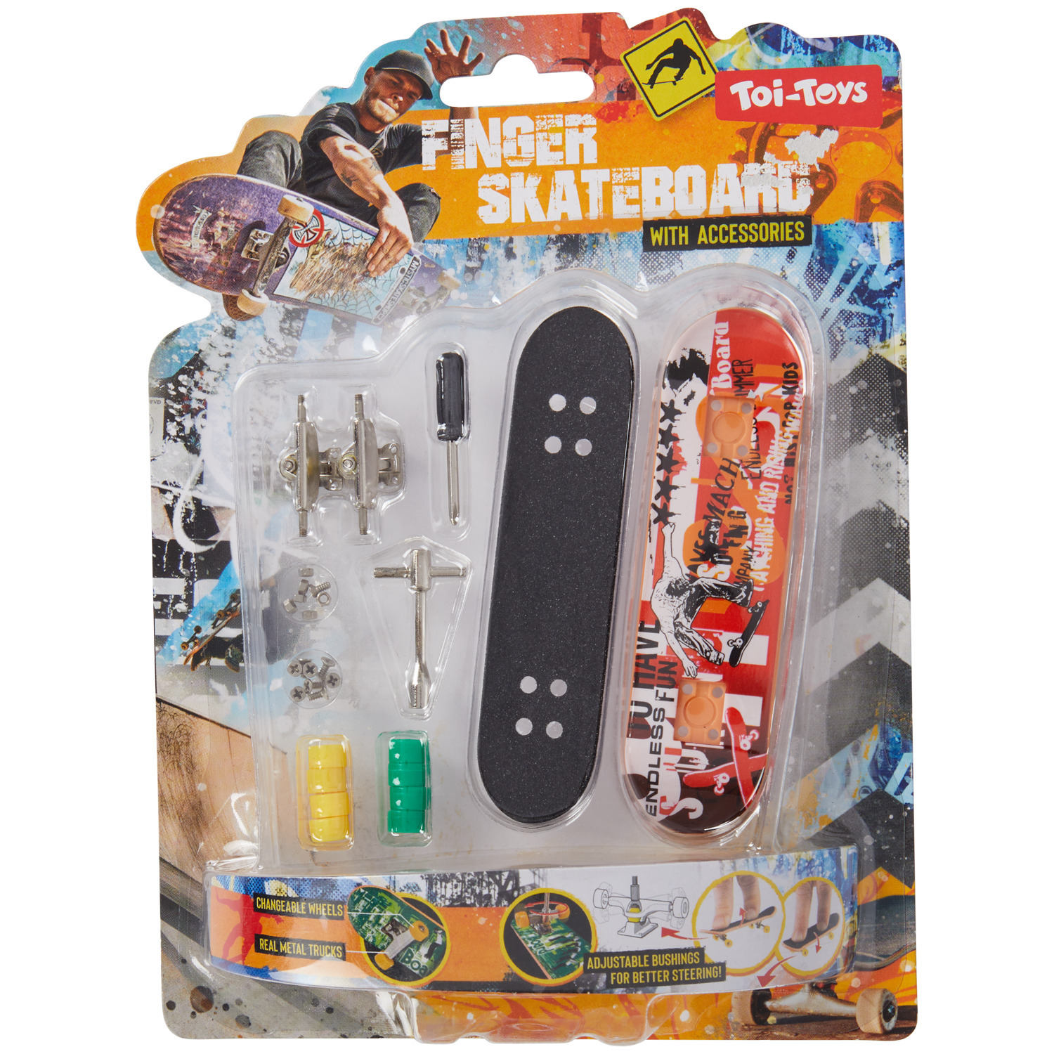 Action White label fingerskateboard Angebot