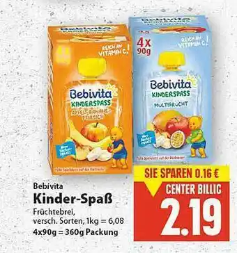 E-Center Bebivita Kinder-spaß Angebot