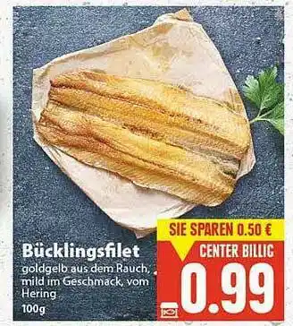 E-Center Bücklingsfilet Angebot