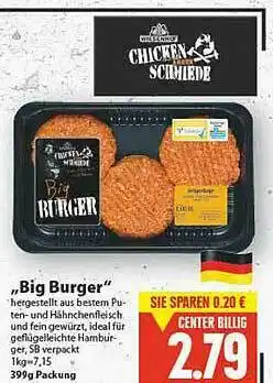 E-Center Big Burger Angebot