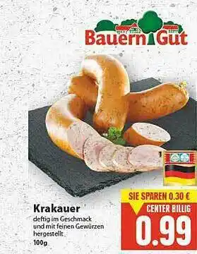 E-Center Bauern Gut Krakauer Angebot