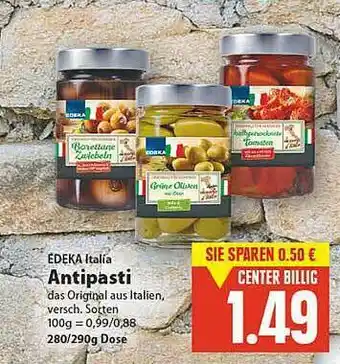 E-Center Edeka Italia Antipasti Angebot