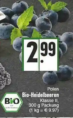 E-Center Polen Bio-heidelbeeren Angebot