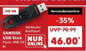 Kaufland Sandisk USB Stick 512GB Angebot