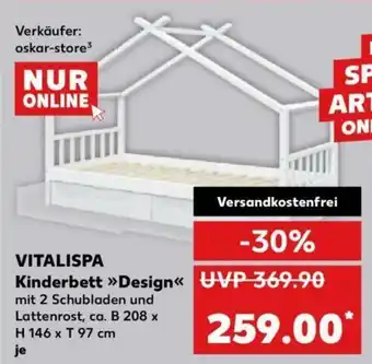 Kaufland Vitalispa Kinderbett Design Angebot