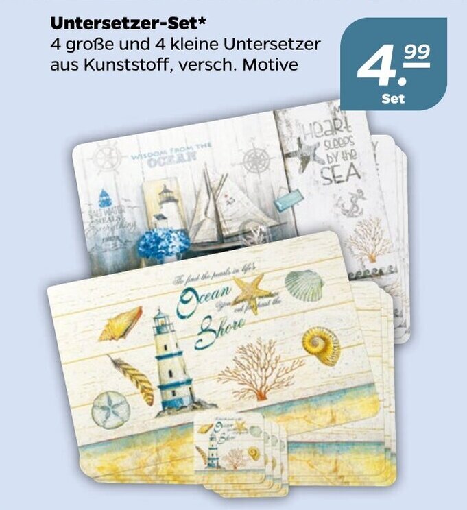 NETTO Untersetzer-Set* Angebot