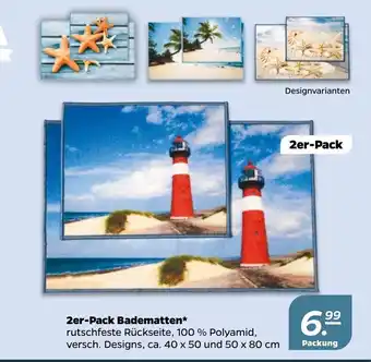 NETTO 2er-Pack Badematten* Angebot