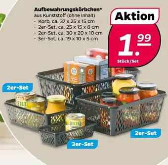 NETTO Aufbewahrungskörbchen* Angebot