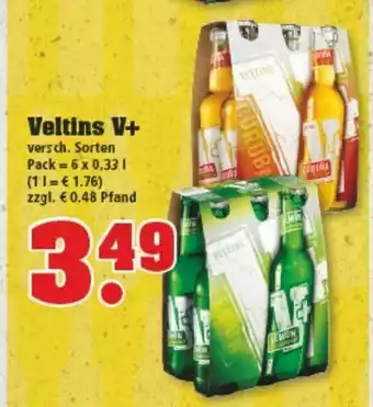 trinkgut Veltins V+ 6x0,33L Angebot