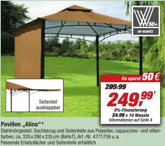 toom Baumarkt Pavillon ,,Alina"4 Angebot