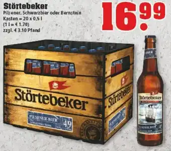 trinkgut Störtebeker 20x0,5L Angebot