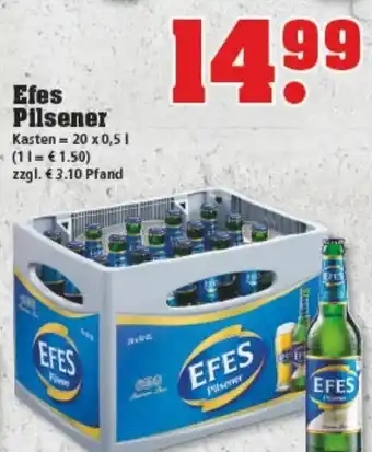 trinkgut Efes Pilsener 20x0,5L Angebot