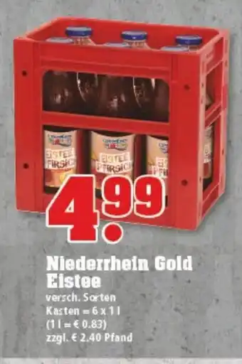 trinkgut Niederrhein Gold Eistee 6x1L Angebot