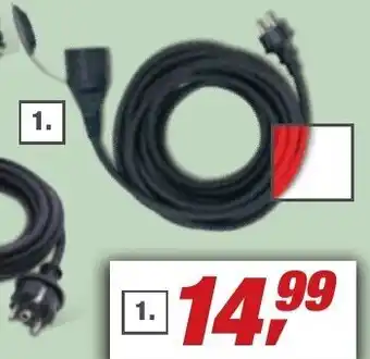 toom Baumarkt Außenverlängerungen Schutzart IP44, Gummi Angebot