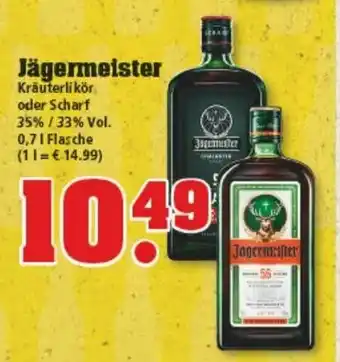 trinkgut Jägermeister 0,7L Angebot