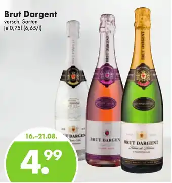 Trink und Spare Brut Dargent 0,75L Angebot