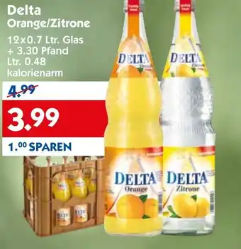 Hol'ab Getränkemarkt Delta Orange/Zitrone 12x0,7L Angebot