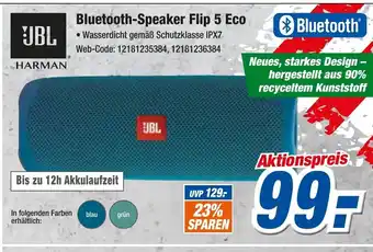 Expert Klein JBL Bluetooth Speaker Flip 5 Eco Angebot