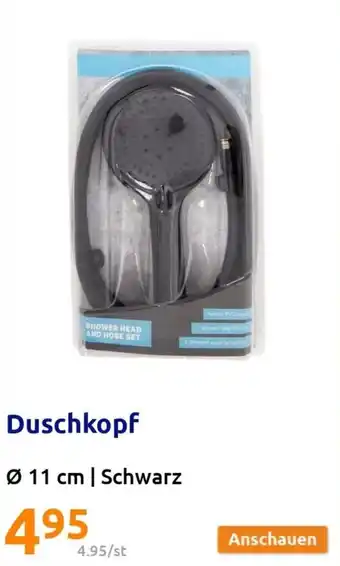 Action Duschkopf Ø 11 cm Angebot