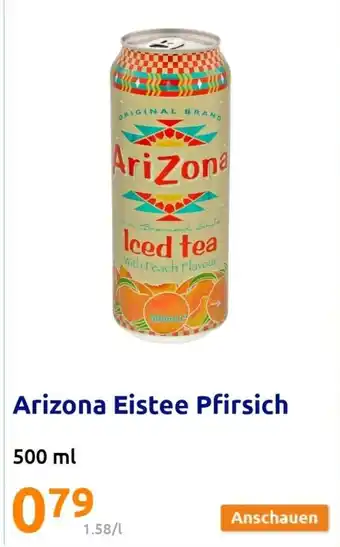 Action Arizona Eistee Pfirsich 500 ml Angebot