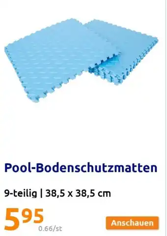 Action Pool-Bodenschutzmatten 9-teilig Angebot